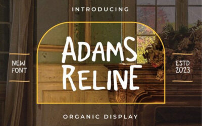 Adams Reline Font