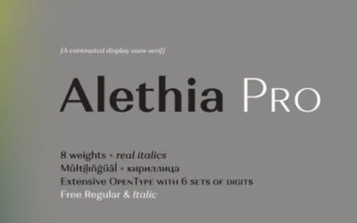 Alethia Pro Font