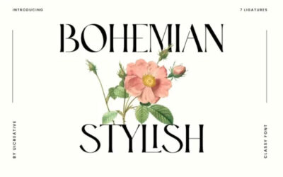 Bohemian Stylish Font