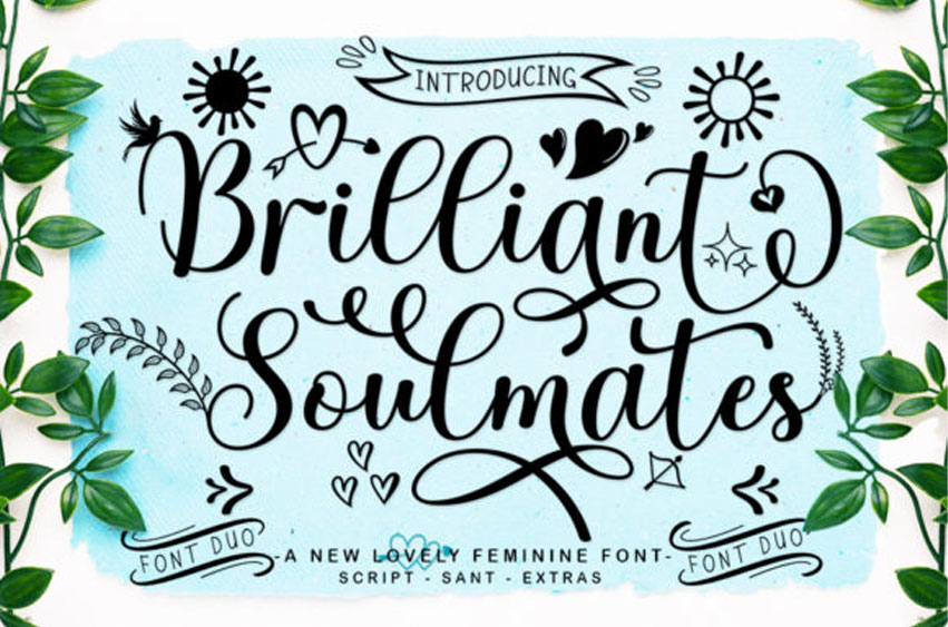 Brilliant Soulmates Font