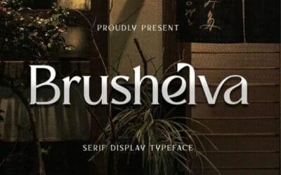 Brushelva Font