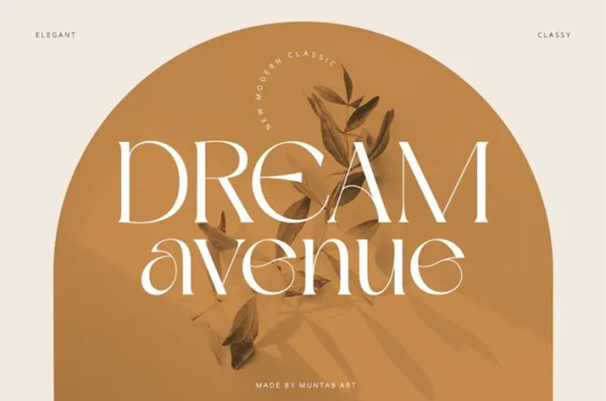 Dream Avenue Font