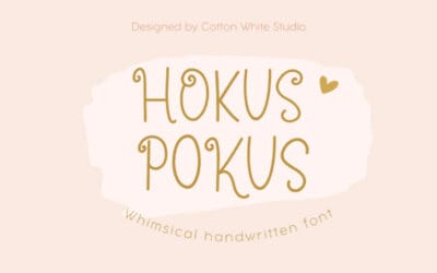 Hokus Pokus Font