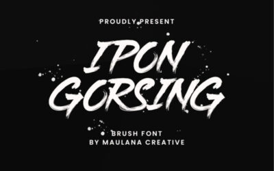 Ipon Gorsing Font