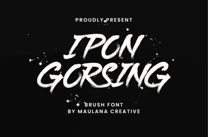 Ipon Gorsing Font