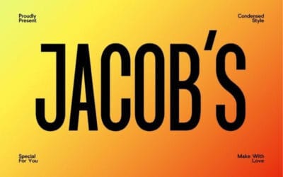 Jacob's Font