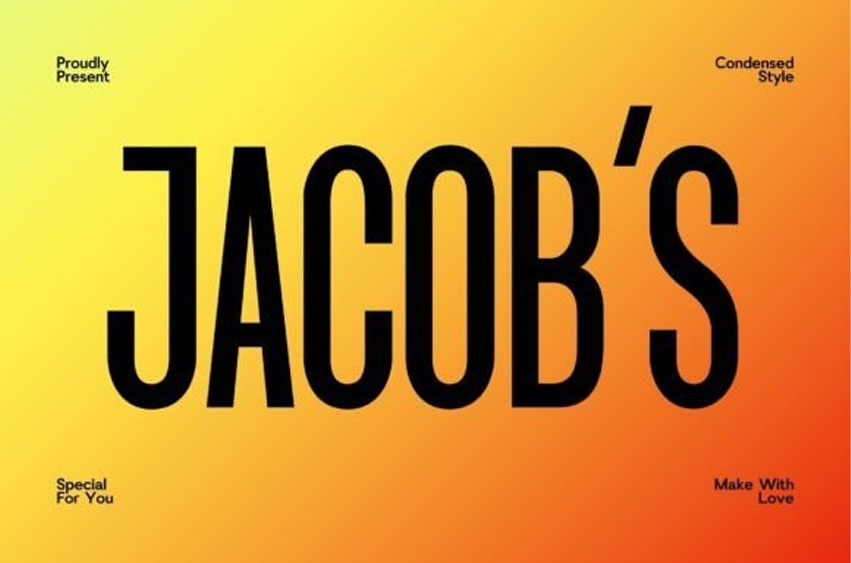 Jacob's Font