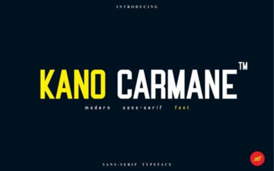 Kano Carmane Font