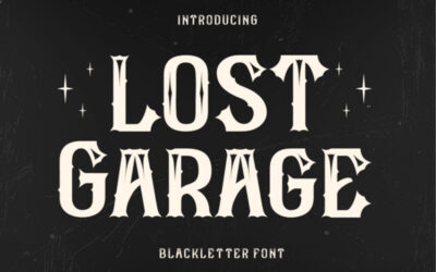 Lost Garage Font