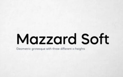 Mazzard Soft Font