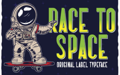 Race to Space Font