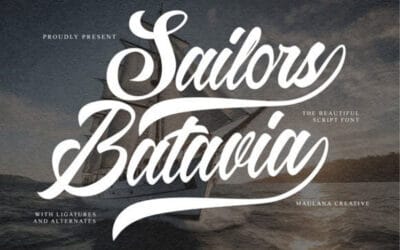 Sailors Batavia Font