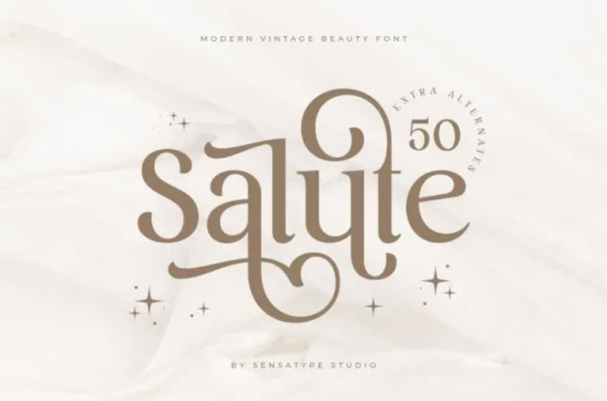 Salute Font