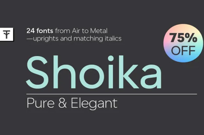 Shoika Font