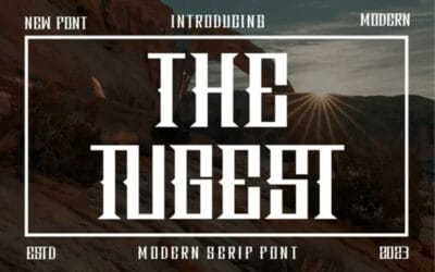 The Tugest Font