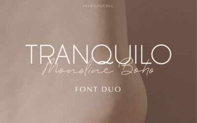 Tranquilo Monoline Boho Font