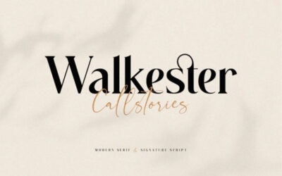 Walkester Callstories Font