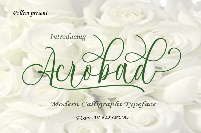 Acrobad Font