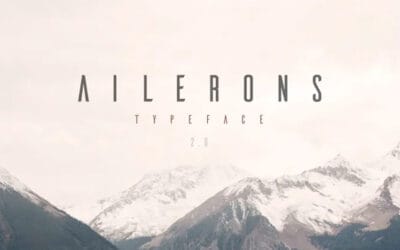 Ailerons Font