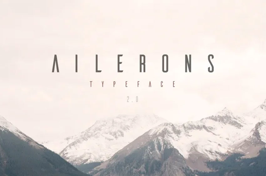 Ailerons Font