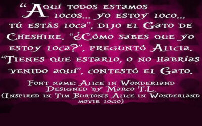 Alice in Wonderland Font