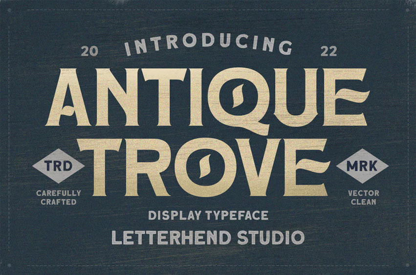 Antique Trove Font