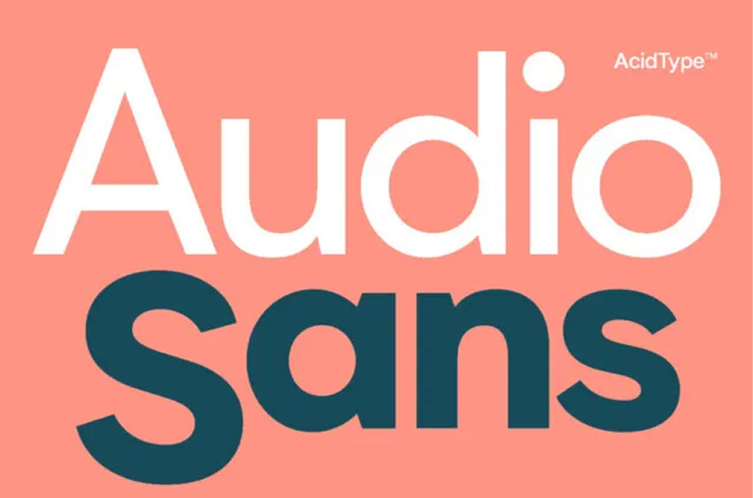 Audio Sans Font