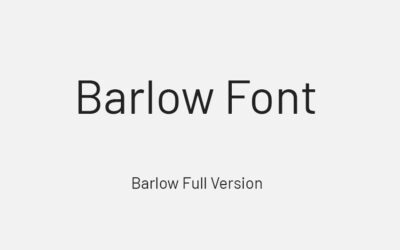 Barlow Font