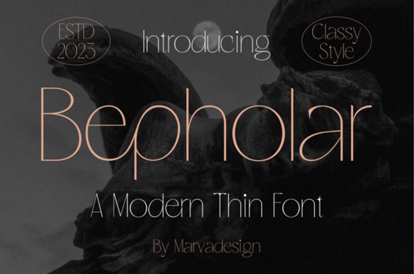 Bepholar Font