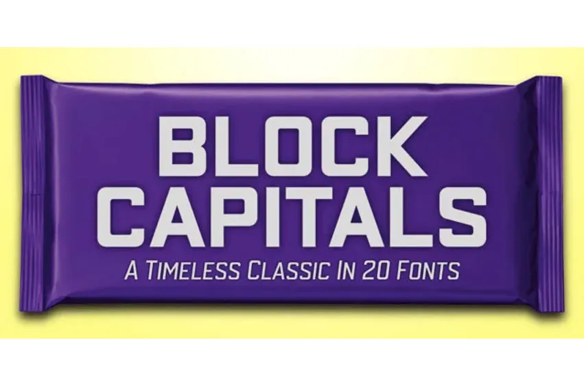Block Capitals Font