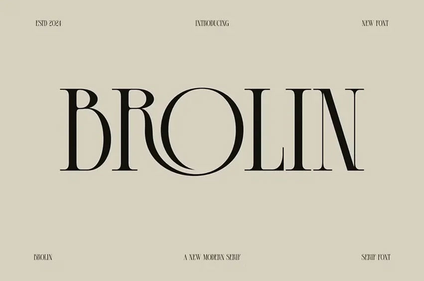 Brolin Font