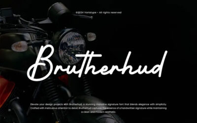 Brutherhud Font