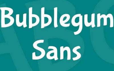 Bubblegum Sans Font