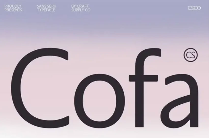 CS Cofa Font