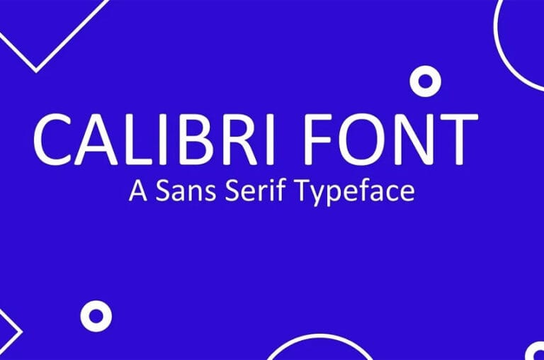 Calibri Font - DaFontHub