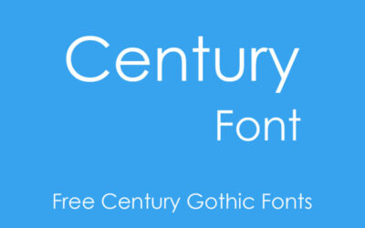 Century Gothic Font