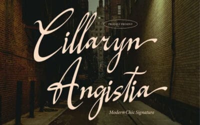 Cillaryn Angistia Font