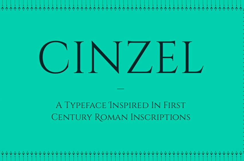 Cinzel Font