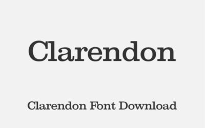 Clarendon Font