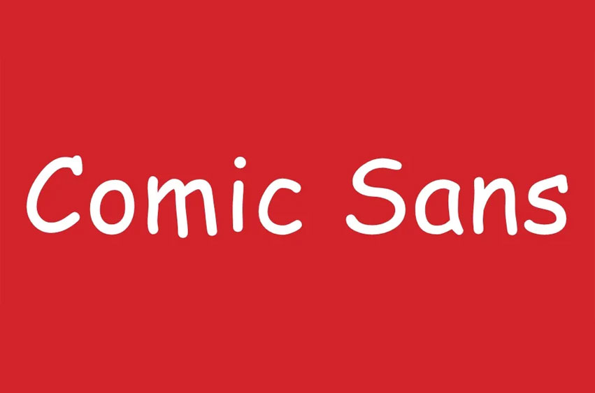 Comic Sans Font