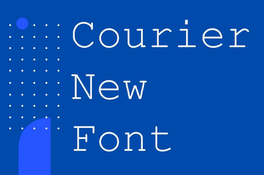 Courier New Font