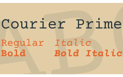 Courier Prime Font