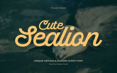 Cute Sealion Font