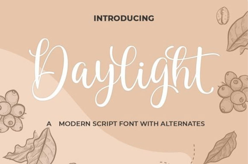 Daylight Script Font