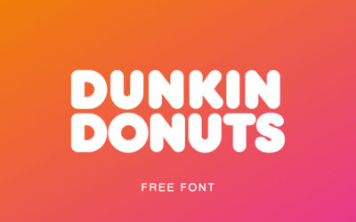 Dunkin Donuts Font