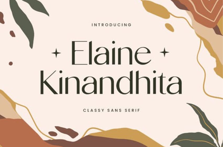 Elaine Kinandhita Font