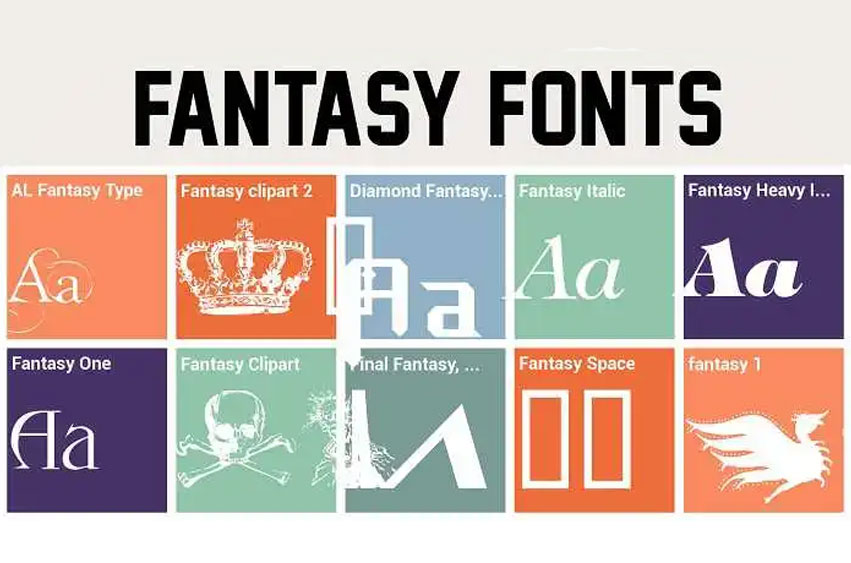 Fantasy Clipart 2 Font