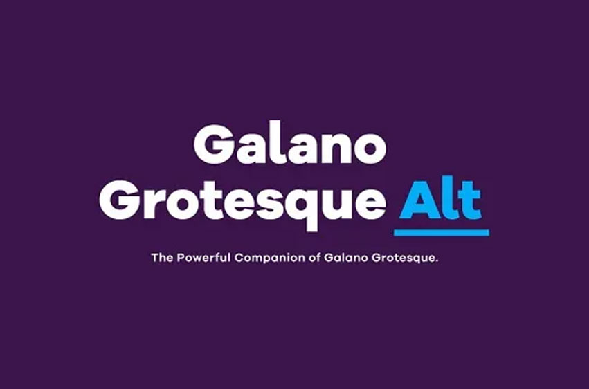 Galano Grotesque Font