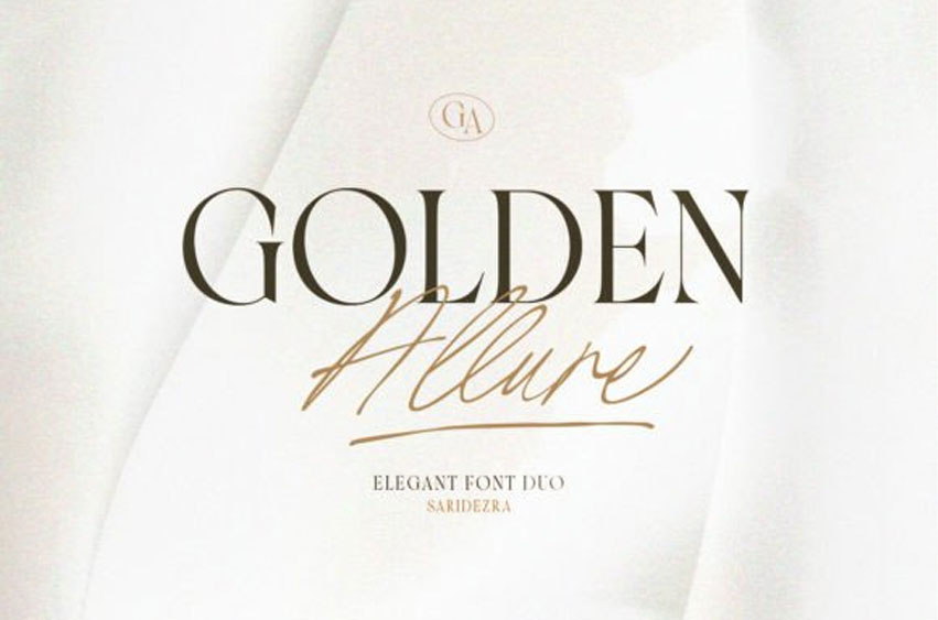 Golden Allure Font