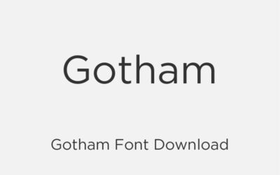 Gotham Font